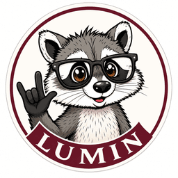 LUMIN mascot